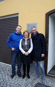 mit Martin Kohl (Architektubüro) und Martina Kohl-Staupendahl (Inhaberin Firma Staupendahl)
